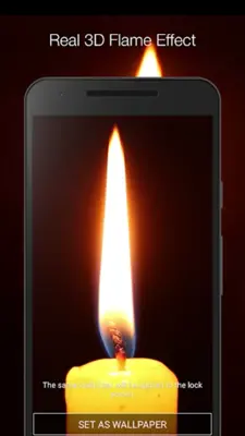 Candle Live Wallpaper android App screenshot 1