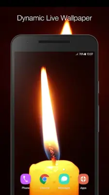 Candle Live Wallpaper android App screenshot 2